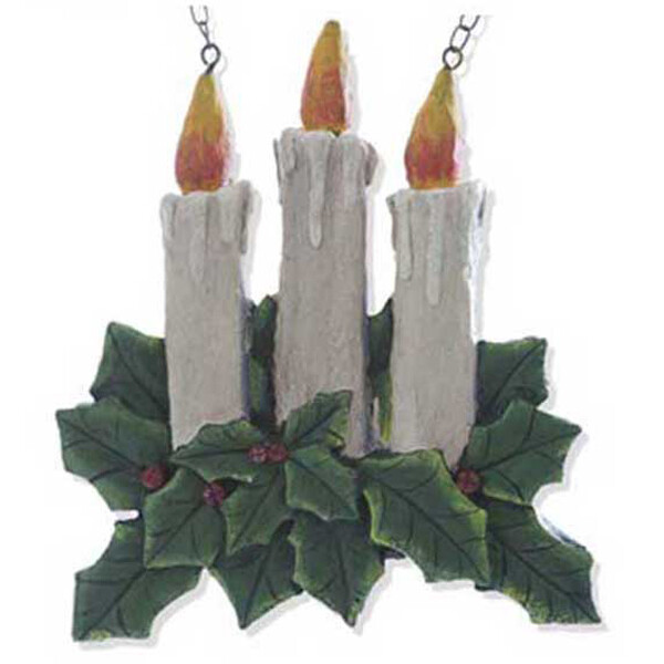SH398 Holly Candles