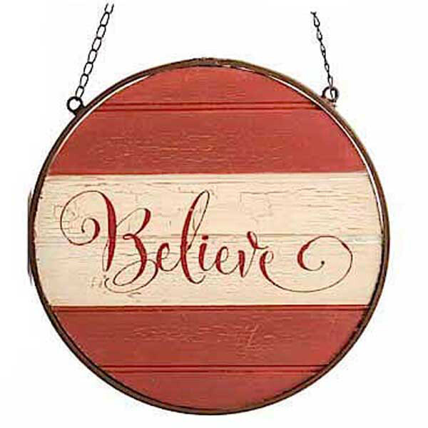 SH396 Believe Ornament