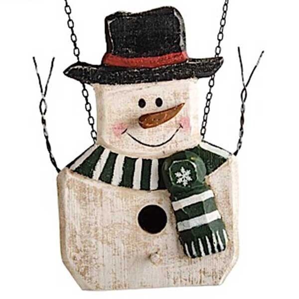 SH401 Snowman Birdhs