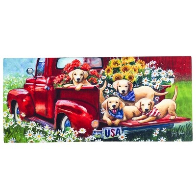 DO229M Americana Dogs Mat