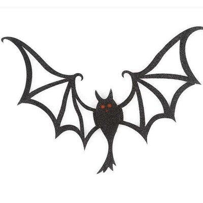 HR307 Bat With Spider Web Wings