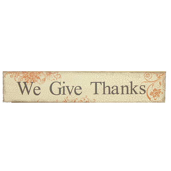 TS012 We Give Thanks