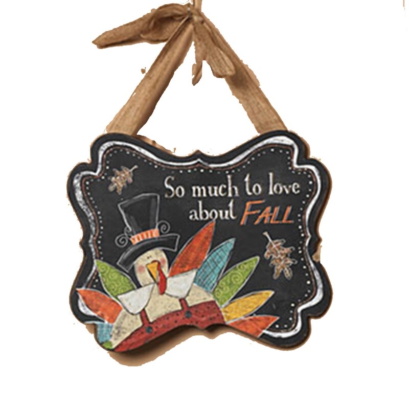 TS022B Love Fall Blackboard Sign