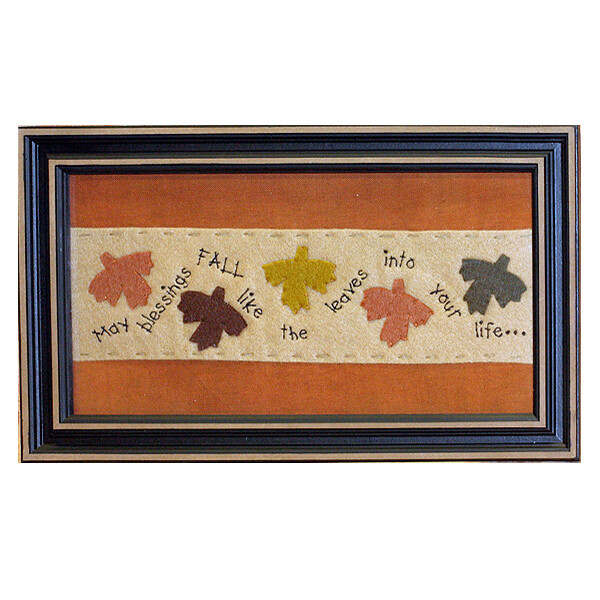 TY091 Blessings Fall Applique