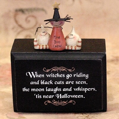 HT653 Witches Go Riding Block