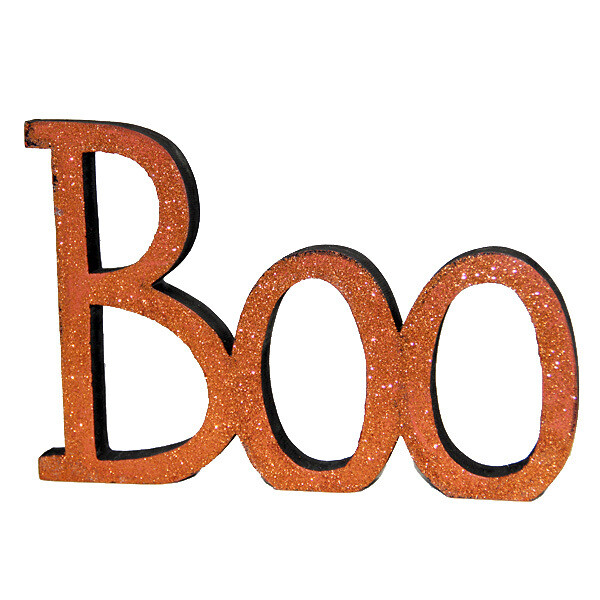 HT650 Orange BOO WordArt