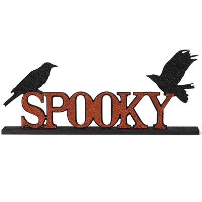 HT681 Spooky Crows Orange