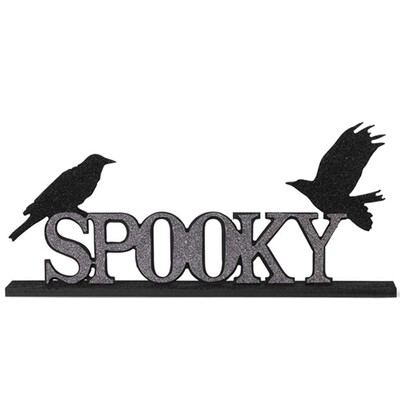 HT682 Spooky Crows Silver