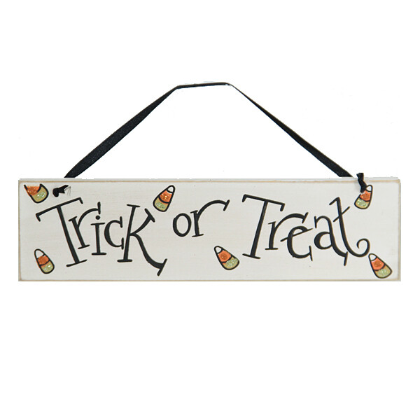 HS503 BW Trick Treat Sign