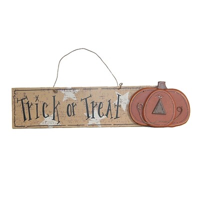 HS520 Trick Treat Layered Sign