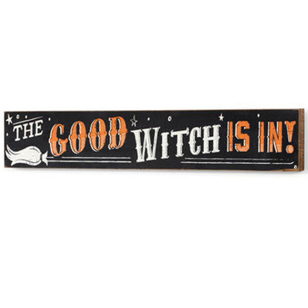 HS546 Good Witch Long Sign