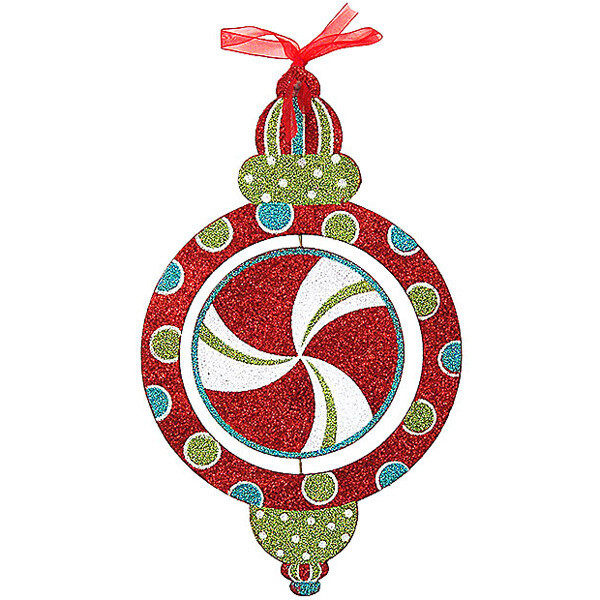 XA015 Peppermint Ornament