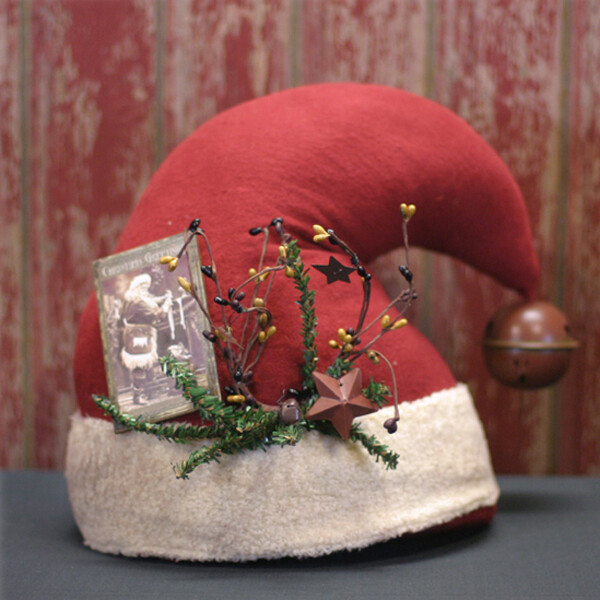 XA064 Santa Hat Centerpiece