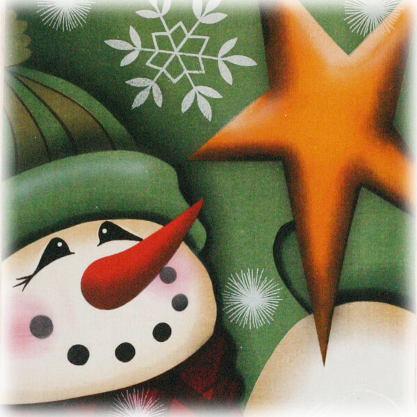 XB313 Star Gazer Snowman Banner