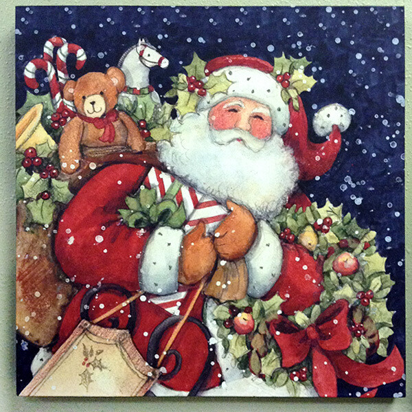 XC004 Santa Wall Art