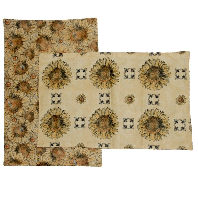 KL836M Sunflower Bees Mat