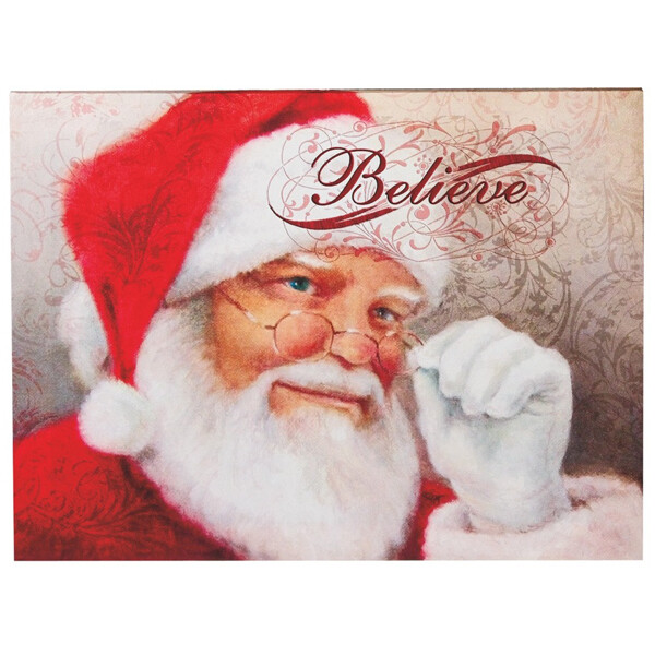 XC051 Believe Santa