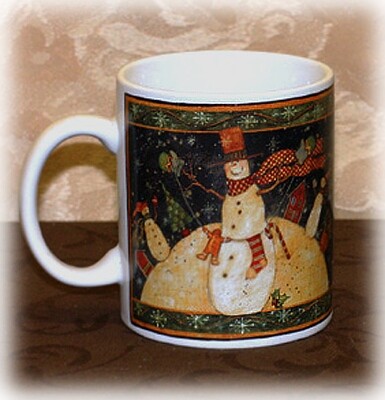 XD415 Snow Folk Mug