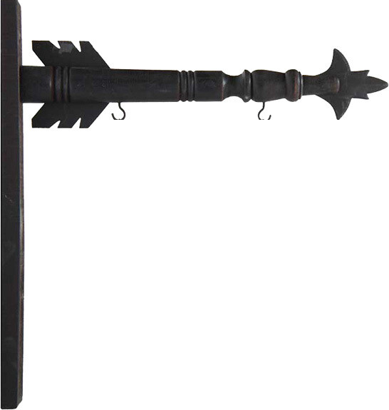 SH220 Blk Arrow BRket