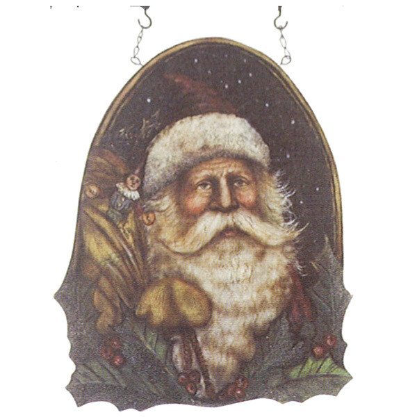 SH274 BW Santa wHolly