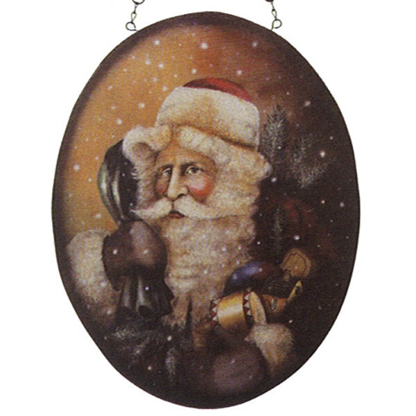 SH273 BW Father Christmas with Bag