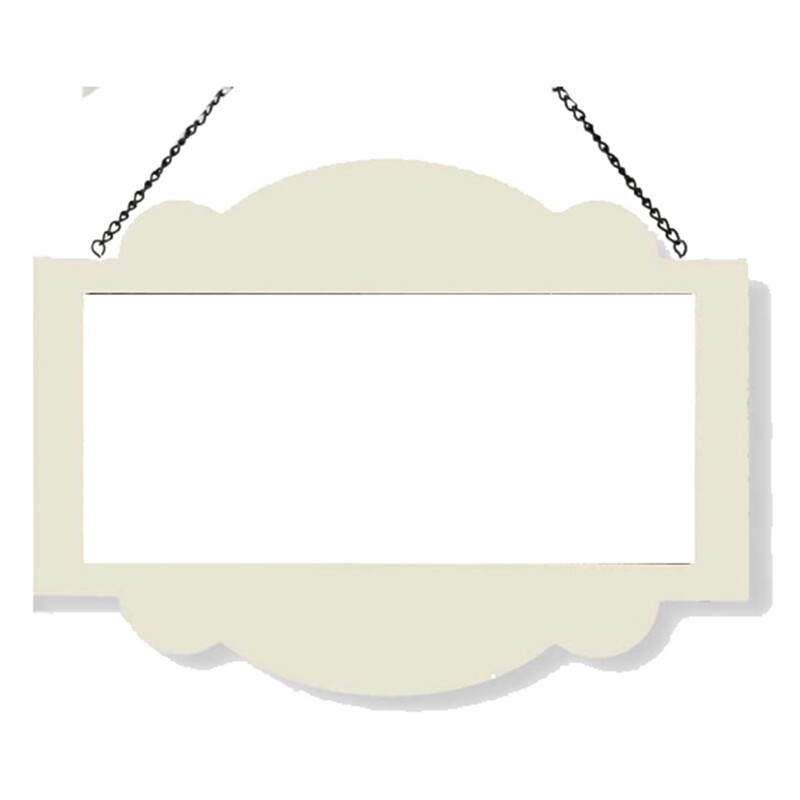 SH332 Cream Sign Holder