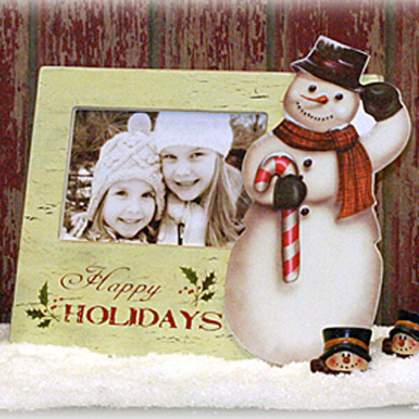 XF814 Snowman Cutout Frame