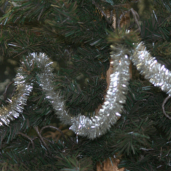 XG018 Silver Tinsel Rope