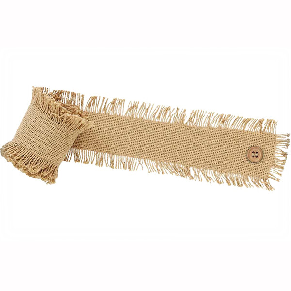 XG052 Natural Burlap Garland