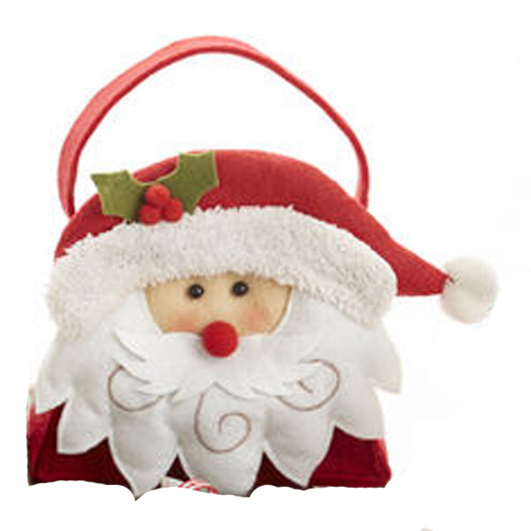 XK104 Felt Santa Basket