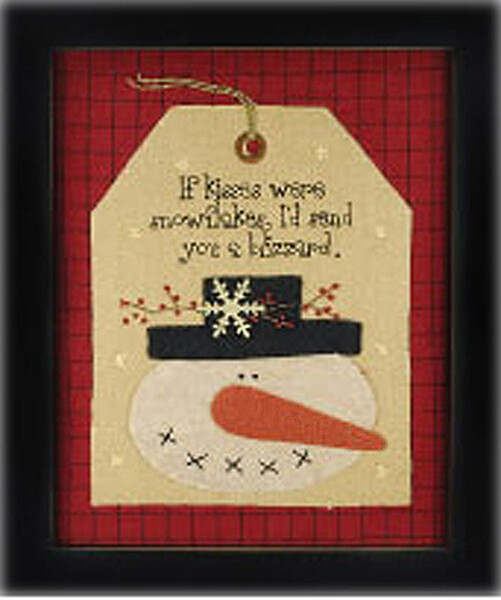 XY103 If Kisses Stitchery