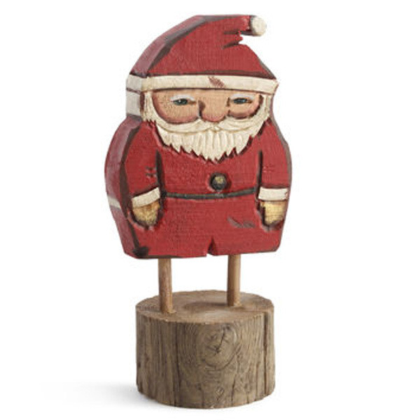 XX070 Carved Squat Santa
