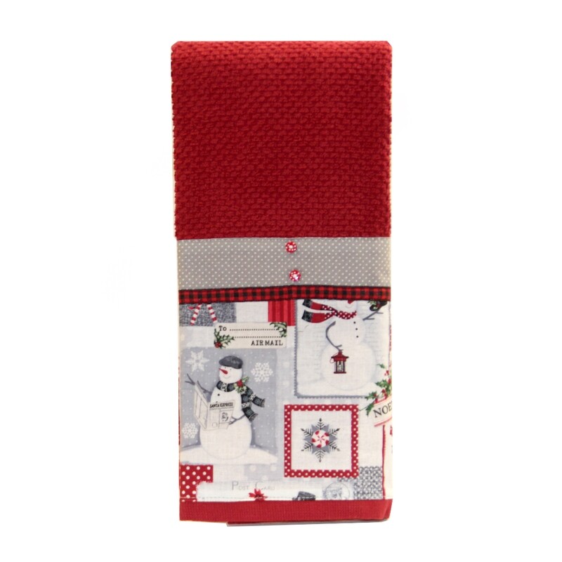 KL701T Snowman Towel
