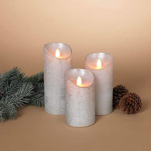 CA180 Silver Aurora Candle