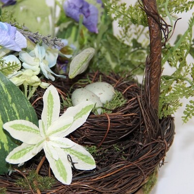 1B704 Lavender Basket Nest