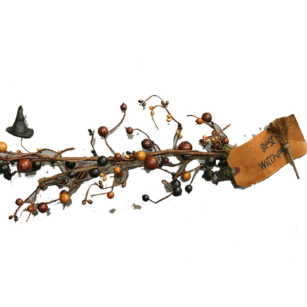 1BF075 Halloween Bead Garland