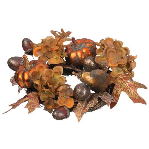 1BF130P Copper Candle Ring Sm