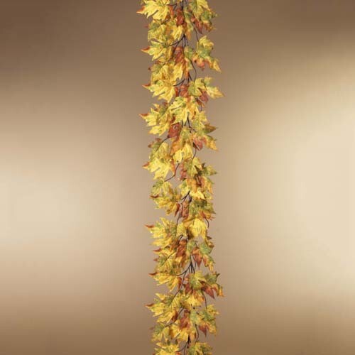 1BF866 Fall Leaf Wire Garland