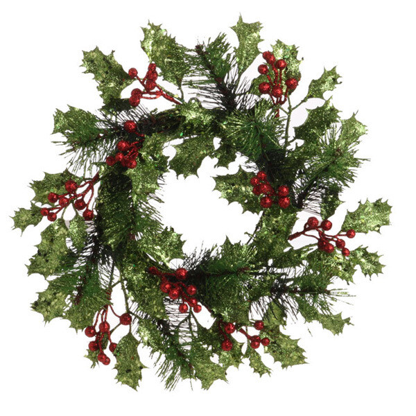 1BW090 Holly Glitz Candle Ring