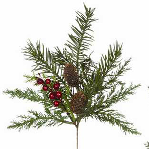 1BW097 Fir Cone Berry Pick