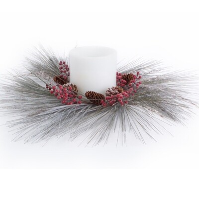 1BW099 Pine Cone Candle Ring