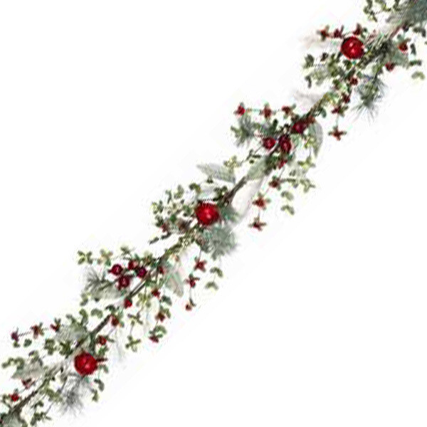 1BW095 Berry Bell Garland