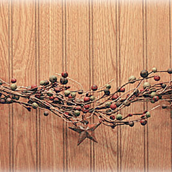 1BW229 Olive Cranberry Garland
