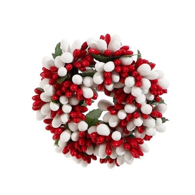 1BW252P Peppermint Candle Ring Sm