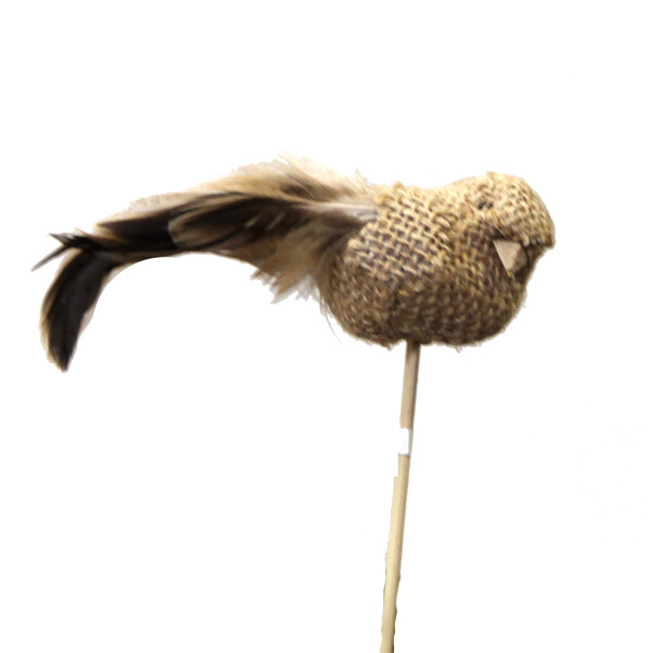 FA207 Burlap Bird
