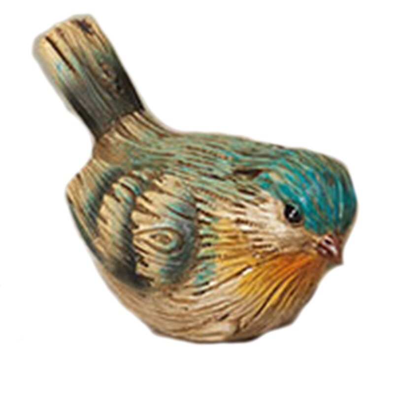 GC113 Sparrow Bird Teal