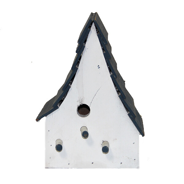 4B915 Wood Birdhouse Sm