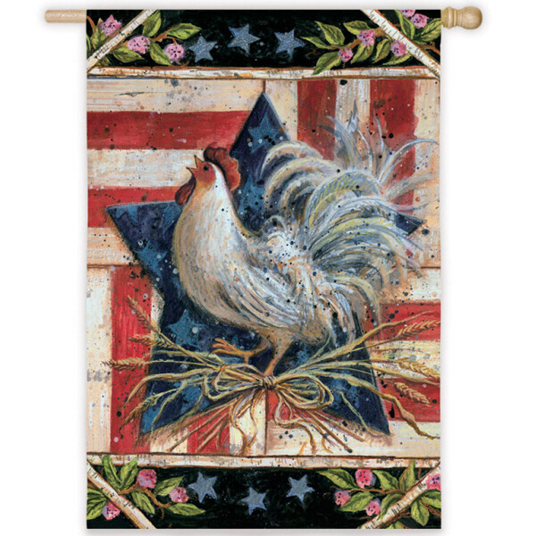 DO107F  Reversible Americana House Flag