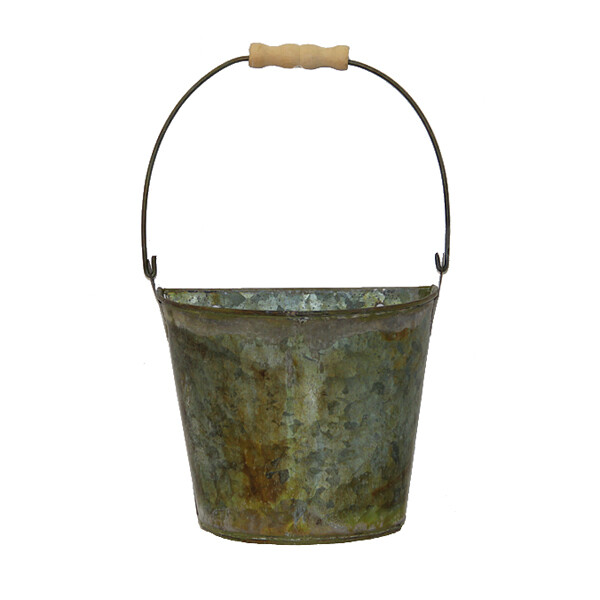 GP236M Verdigris Wall Bucket Md