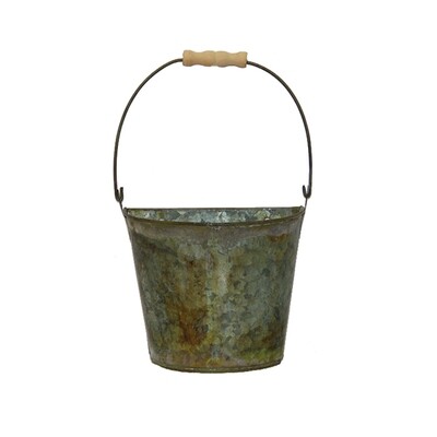 GP236P Verdigris Wall Bucket Sm